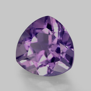 Amatista Violeta natural de 3.30 ct, Trillón, VS