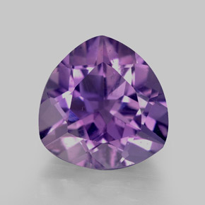Amatista Violeta natural de 3.30 ct, Trillón, VS