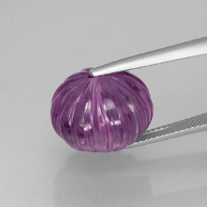 Amatista violeta natural de 20,02 ct, transparente, transparente / translúcido