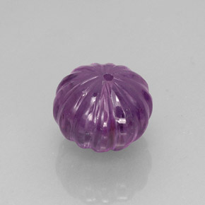 Amatista violeta natural de 20,02 ct, transparente, transparente / translúcido