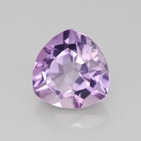 Amatista violeta natural de 3,47 ct, trillón, VVS