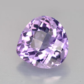 Amatista violeta natural de 8,58 ct, en forma de pera, VVS