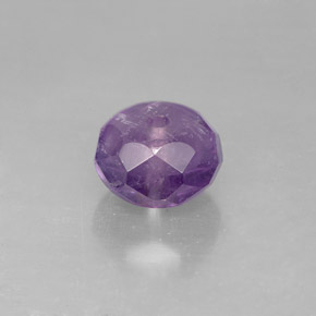 Amatista violeta natural de 2,63 ct, transparente, transparente / translúcido