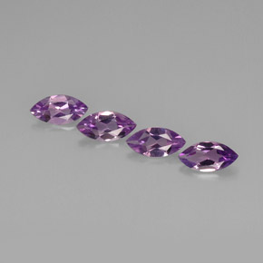 Gemas de amatista violeta natural de  ct, marquesa, VVS-VS