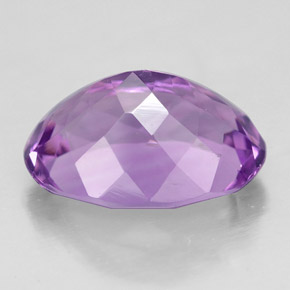 Amatista violeta natural de 5,52 ct, corte óvalo, VVS