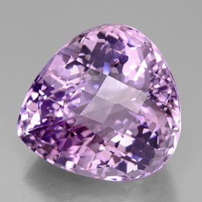Amatista violeta natural de 53,61 ct, en forma de pera, IF