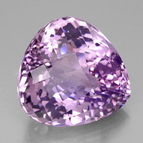Amatista violeta natural de 53,61 ct, en forma de pera, IF