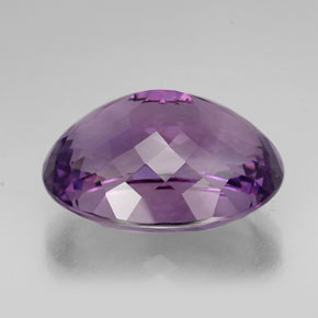 Amatista violeta natural de 54,02 ct, corte óvalo, IF