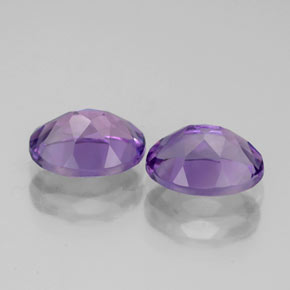 Gemas de amatista violeta natural de  ct, corte óvalo, VVS-VS