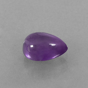 Amatista violeta natural de 0,72 ct, transparente, transparente / translúcido