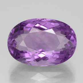 Amatista violeta natural de 7,85 ct, corte óvalo, VVS