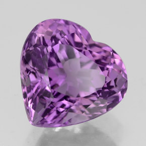 Amatista violeta natural de 3,90 ct, en forma de pera, VVS