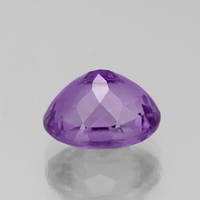 Amatista Violeta natural de 2.31 ct, Corte Óvalo, VS