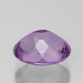 Amatista violeta natural de 3,95 ct, corte óvalo, VVS