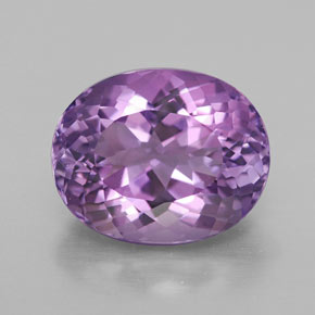 Amatista violeta natural de 4,76 ct, corte óvalo, VVS