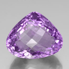 Amatista violeta natural de 36,79 ct, en forma de pera, VS