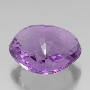 Amatista violeta natural de 36,79 ct, en forma de pera, VS