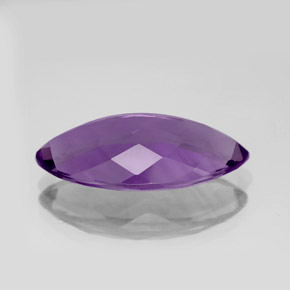 Amatista violeta natural de 7,33 ct, marquesa, VVS-VS
