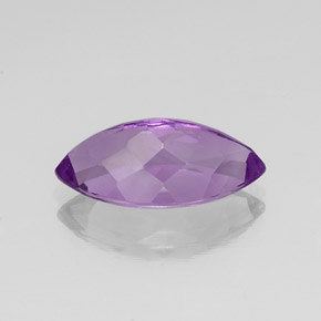Amatista violeta natural de 7,93 ct, marquesa, VS