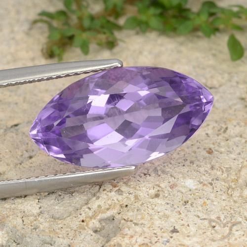 7.27ct Natural Violeta iris intenso Amatista, Marquesa, VS