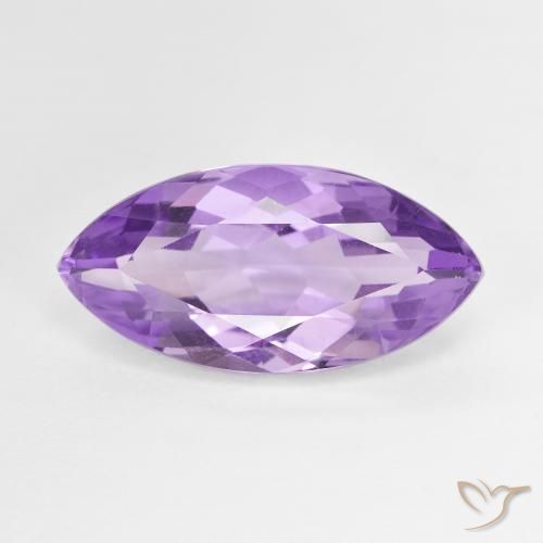6.22ct Natural Violeta iris intenso Amatista, Marquesa, VS
