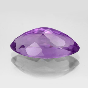 Amatista violeta natural de 6,73 ct, marquesa, VS