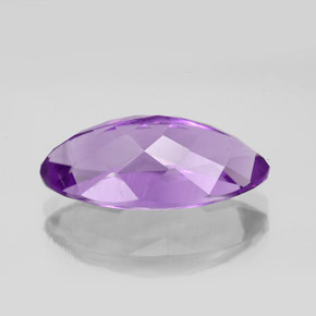 Amatista violeta natural de 6,72 ct, marquesa, VVS-VS