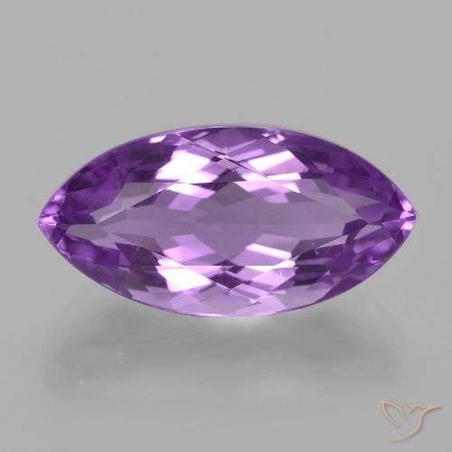 6.76ct Natural Violeta medio Amatista, Marquesa, VS
