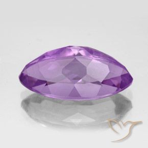 Amatista Violeta vívido natural de 7.45 ct, Marquesa, VVS-VS