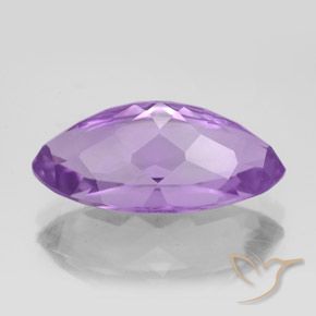 Amatista violeta púrpura intenso natural de 7,56 ct, marquesa, VS