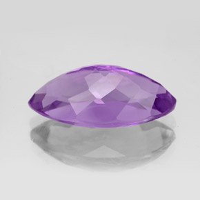 Amatista violeta natural de 6,12 ct, marquesa, VVS-VS