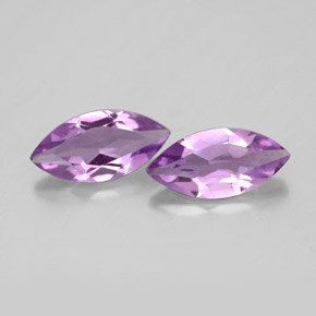 Gemas de amatista violeta natural de  ct, marquesa, VS