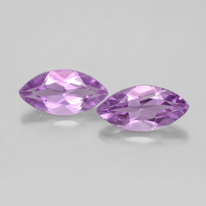 Gemas de amatista violeta natural de  ct, marquesa, VS