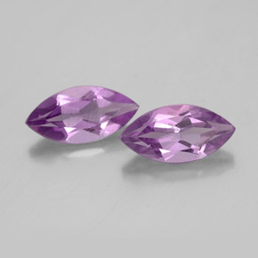 Gemas de amatista violeta natural de  ct, marquesa, VS