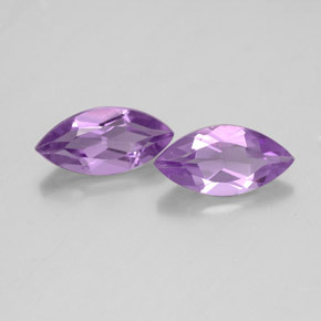 Gemas de amatista violeta natural de  ct, marquesa, VVS-VS