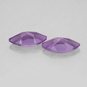 Gemas de amatista violeta natural de  ct, marquesa, VVS-VS