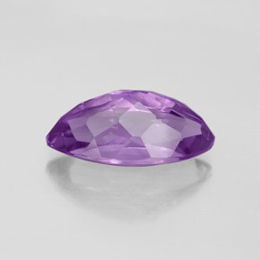 Amatista violeta natural de 5,37 ct, marquesa, VS