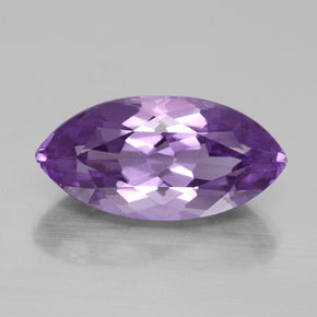 Amatista violeta natural de 4,96 ct, marquesa, VVS-VS