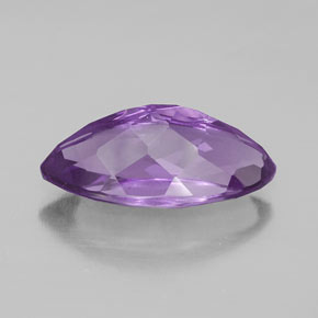 Amatista violeta natural de 4,96 ct, marquesa, VVS-VS