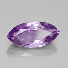 Amatista violeta natural de 4,51 ct, marquesa, VVS-VS