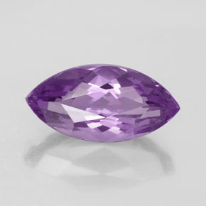 Amatista violeta natural de 4,34 ct, marquesa, VVS-VS