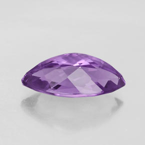 Amatista violeta natural de 4,34 ct, marquesa, VVS-VS