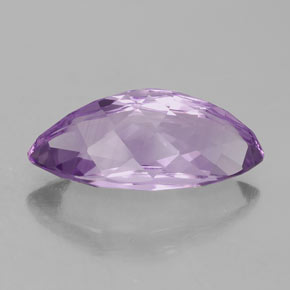 Amatista violeta natural de 6,48 ct, marquesa, VVS-VS
