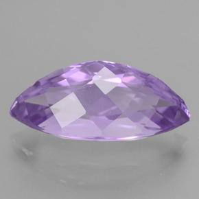 Amatista Violeta medio natural de 8.95 ct, Marquesa, VS