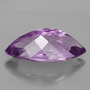 Amatista violeta natural de 8,43 ct, marquesa, VS