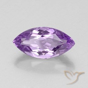 Amatista Violeta púrpura intenso natural de 8.06 ct, Marquesa, VS-SI