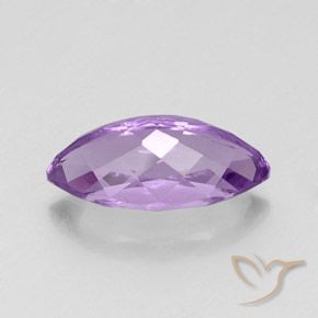 Amatista Violeta púrpura intenso natural de 8.06 ct, Marquesa, VS-SI