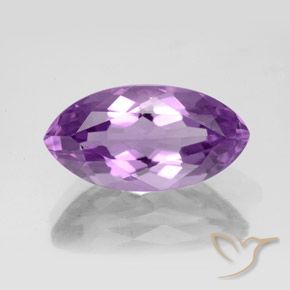 5.31ct Natural Violeta púrpura medio Amatista, Marquesa, VS