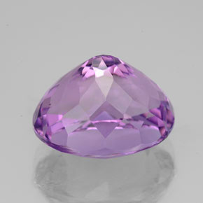 Amatista violeta natural de 5,84 ct, corte óvalo, VS