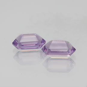 Gemas de Amatista Violeta natural de  ct, Forma elegante, VS